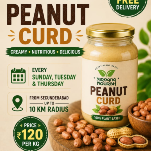Nirvana Nourish 100% Plant-Based Peanut Curd (1...