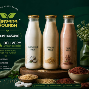 Nirvana Nourish Fresh Almond Milk (200ml)...