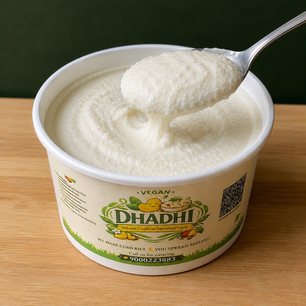 Dhadhi's Cashew Curd | Plant-Based Dairy-Free Curd... - Image 2