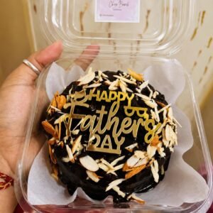 Vegan Almond Chocolate Bento Cake | Eggless...