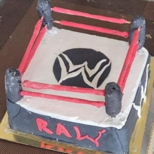 WWE cake (Pineapple flavoured vegan cake 750...