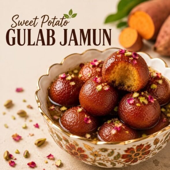 Nirvana Nourish Sweet Potato Gulab Jamun -...